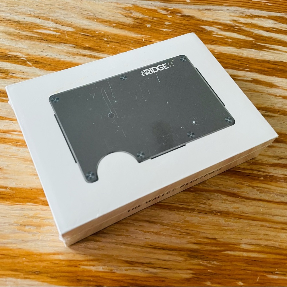 The Ridge Wallet - Gunmetal